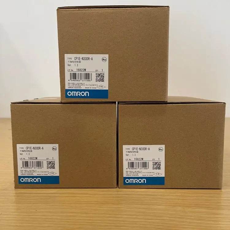 Compact PLC CP1E-N30DR-A with 18 Inputs, 12 Outputs, and Relay Output Type - chengruiyuan