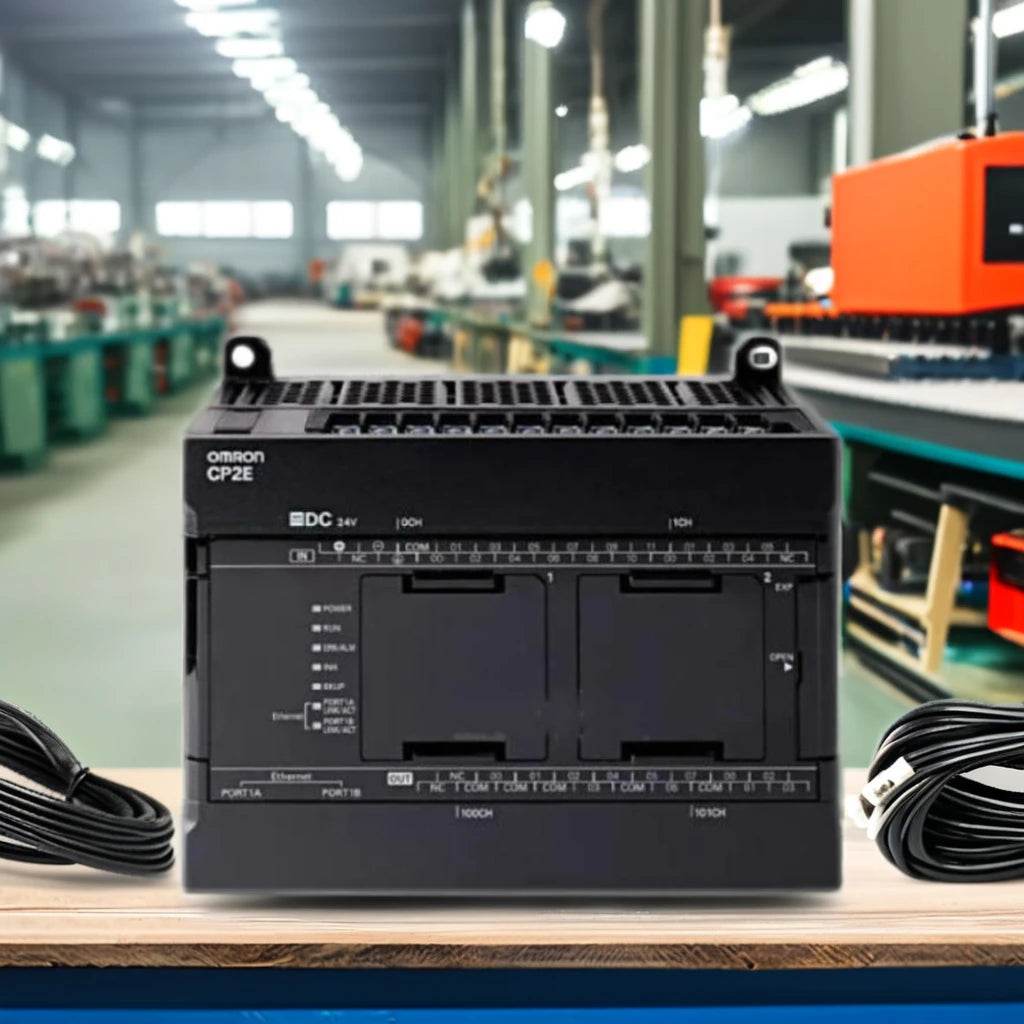 Compact PLC CP2E-N20DT-D with 20 I/O, Ethernet, and Built-in RS-232 for Automation Control - chengruiyuan