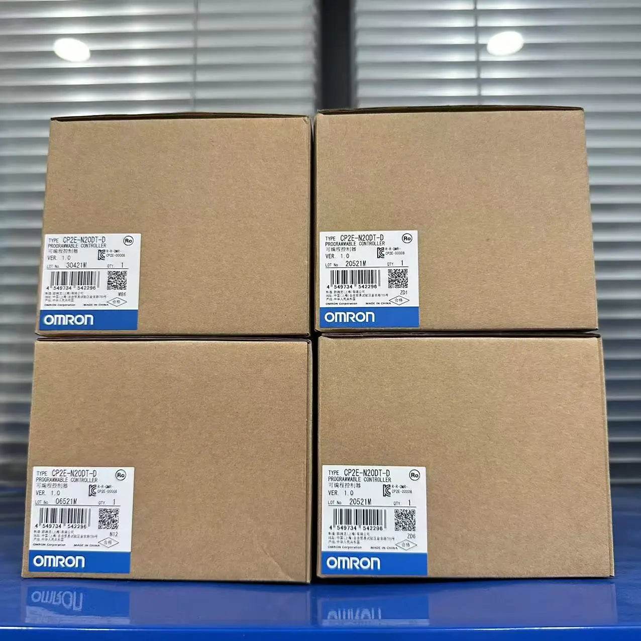 Compact PLC CP2E-N20DT-D with 20 I/O, Ethernet, and Built-in RS-232 for Automation Control - chengruiyuan