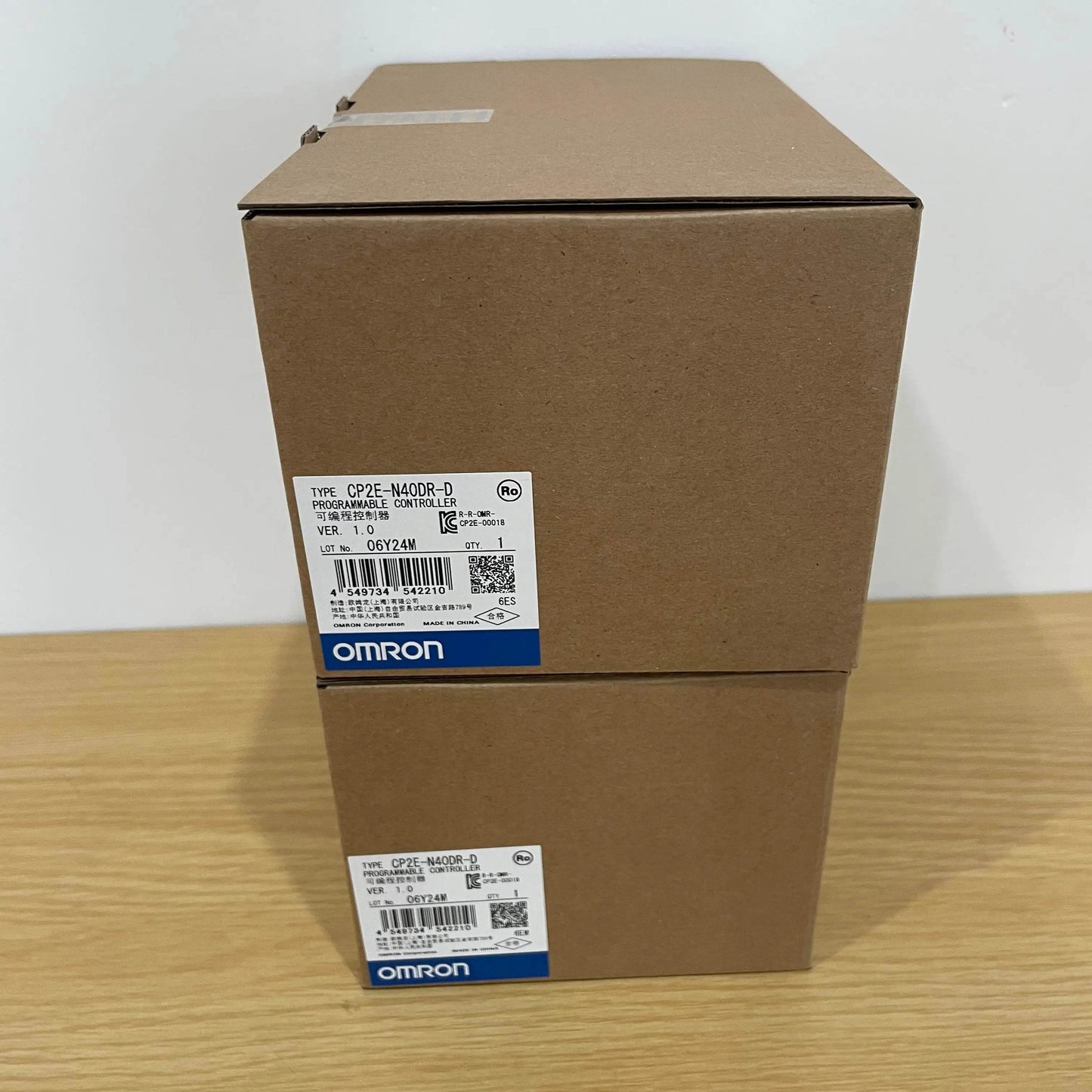 Compact CP2E-N40DR-D PLC with 40 I/O, Built-in Ethernet, and Relay Outputs for Automation Control - chengruiyuan