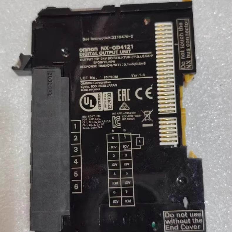 NX-OD4121 EtherCAT Digital Output Module with 16-Channel Isolated Outputs - chengruiyuan