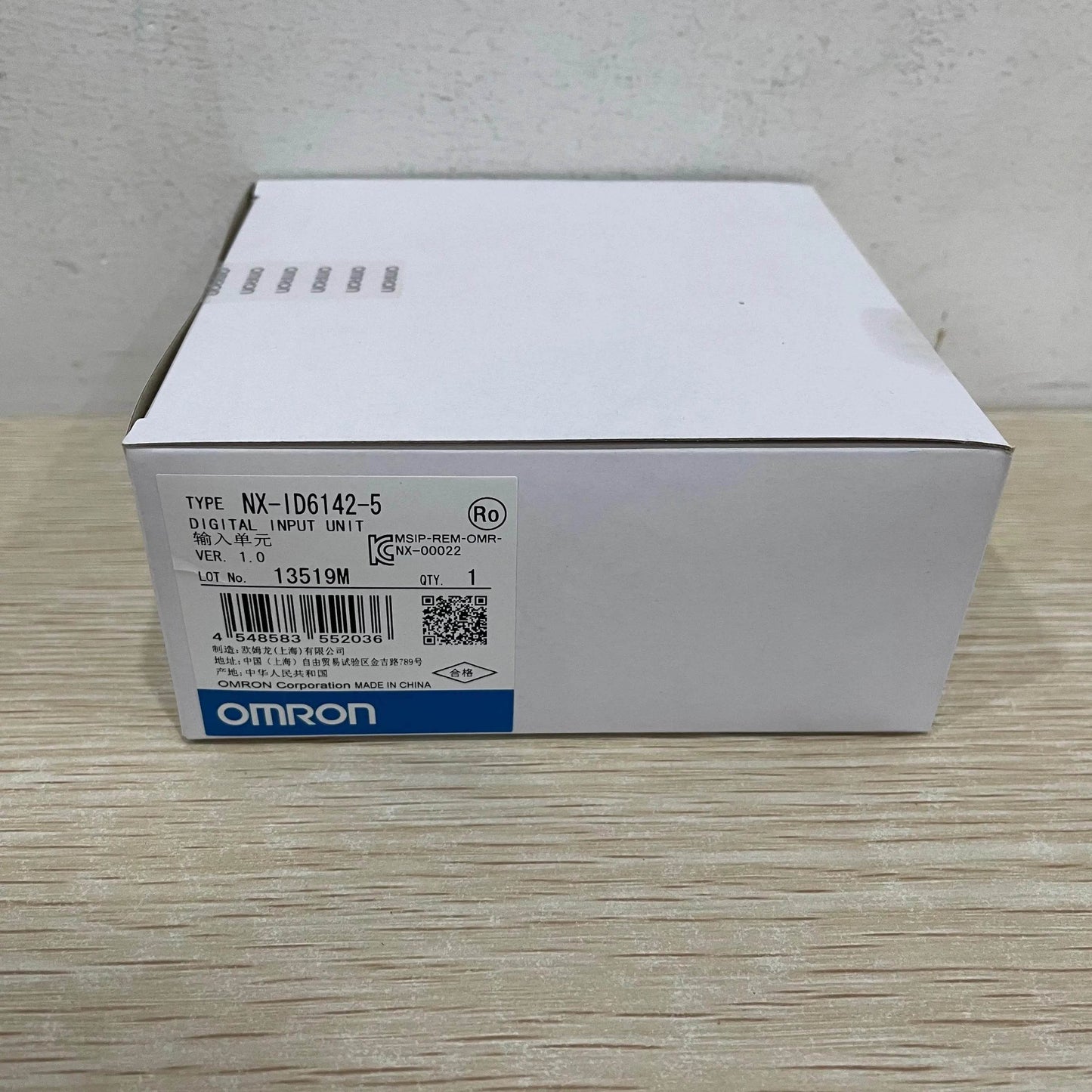 NX-ID6142-5 Digital Input Module, 16 Points, 24V DC, Sinking Type, for Machine Automation - chengruiyuan