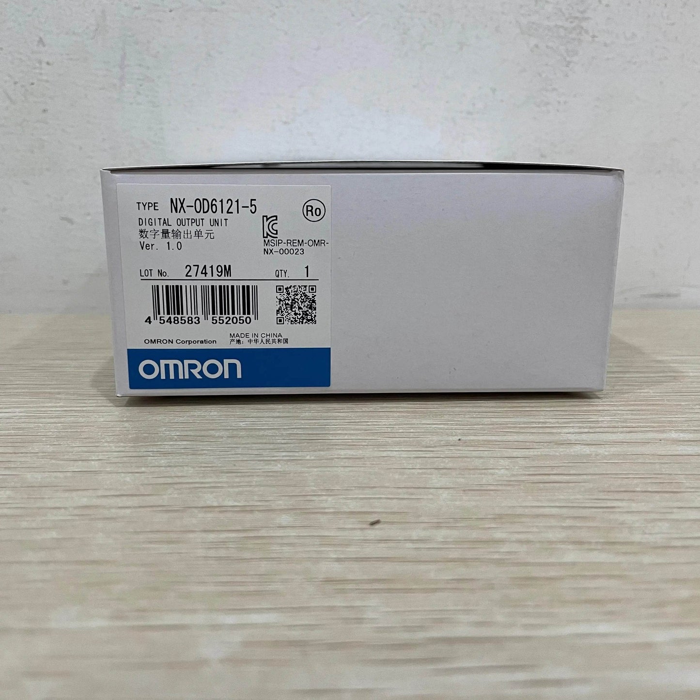 NX-OD6121-5 EtherCAT I/O Terminal with 5 Digital Outputs, 24VDC, 0.5A per Channel - chengruiyuan