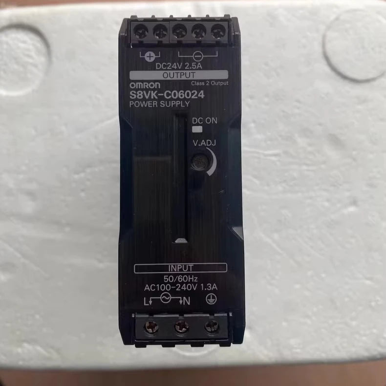 24V 60W DIN Rail Power Supply - Compact and Reliable S8VK-C06024