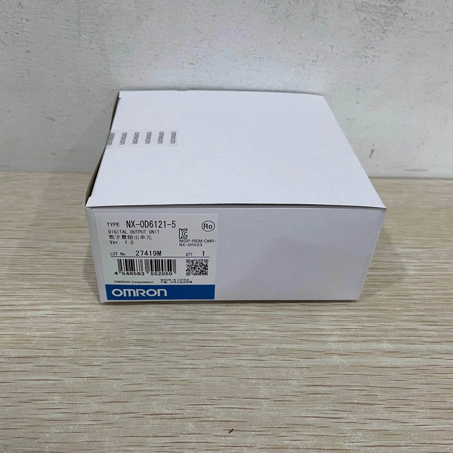 NX-OD6121-5 EtherCAT I/O Terminal with 5 Digital Outputs, 24VDC, 0.5A per Channel - chengruiyuan