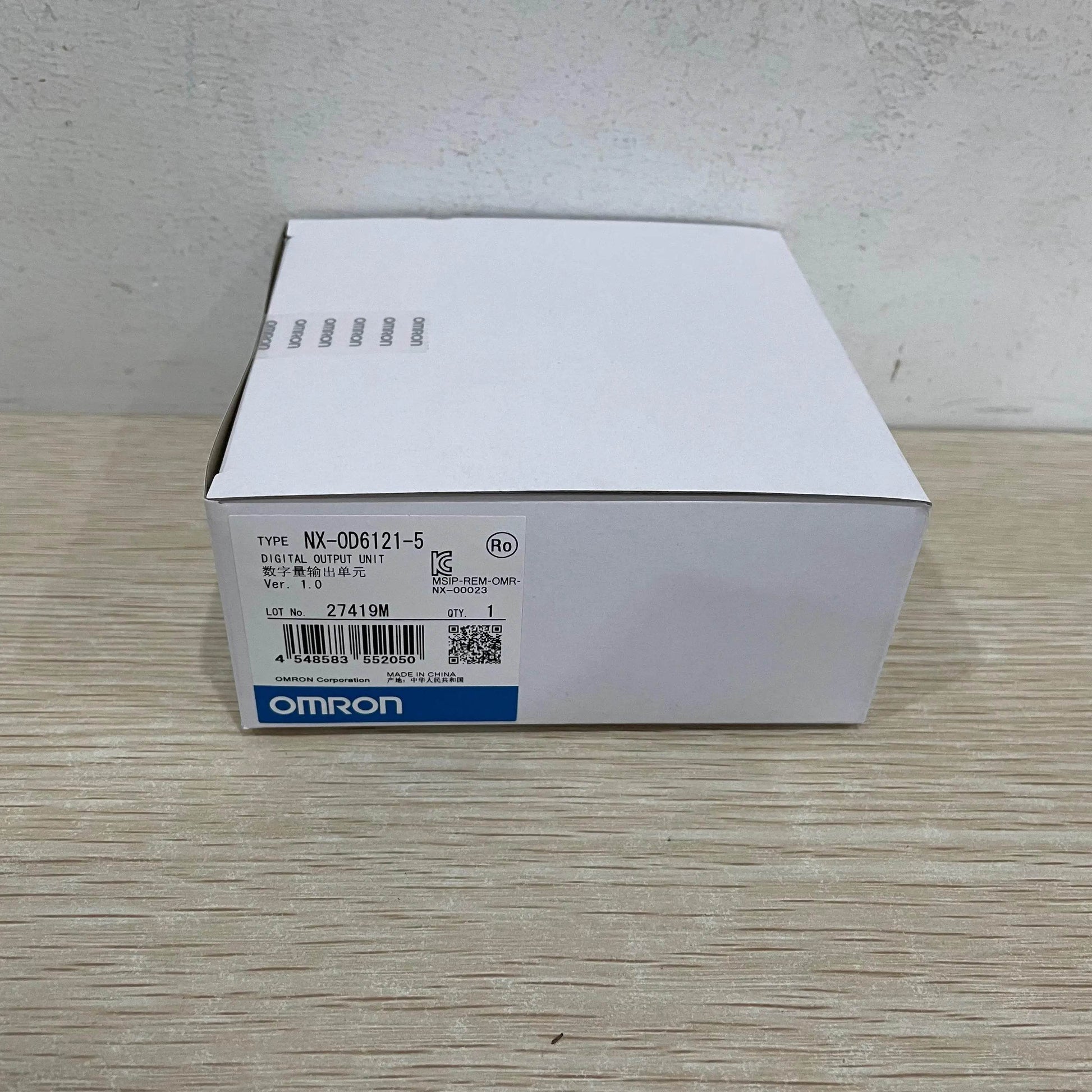 NX-OD6121-5 EtherCAT I/O Terminal with 5 Digital Outputs, 24VDC, 0.5A per Channel - chengruiyuan