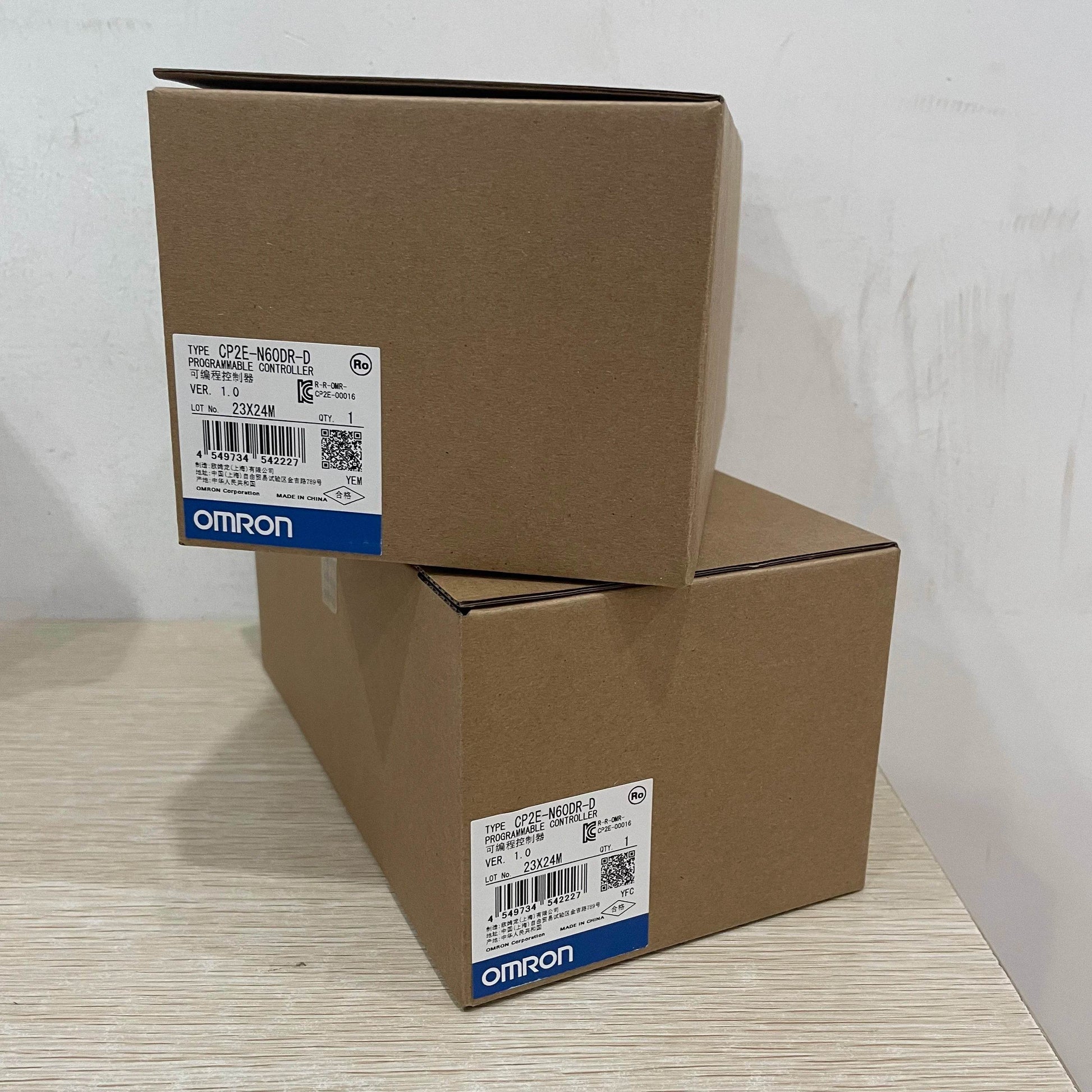 Compact PLC CP2E-N60DR-D with 60 I/O, Ethernet, and RS-232 for Automation Control - chengruiyuan