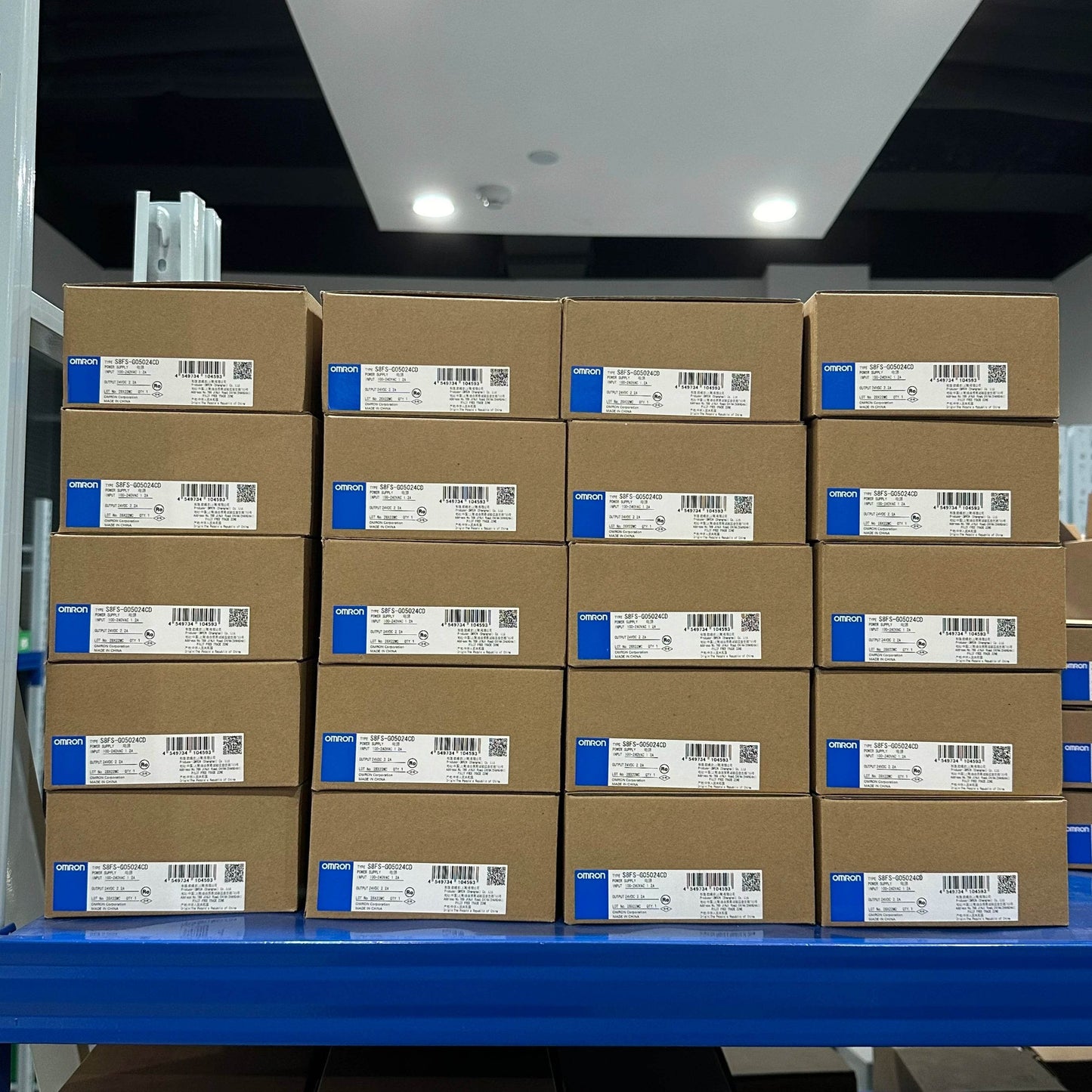 24V DC Safety Relay Module, 5A, 2NO/2NC Contacts, DIN Rail Mount, S8FS-G05024CD - chengruiyuan