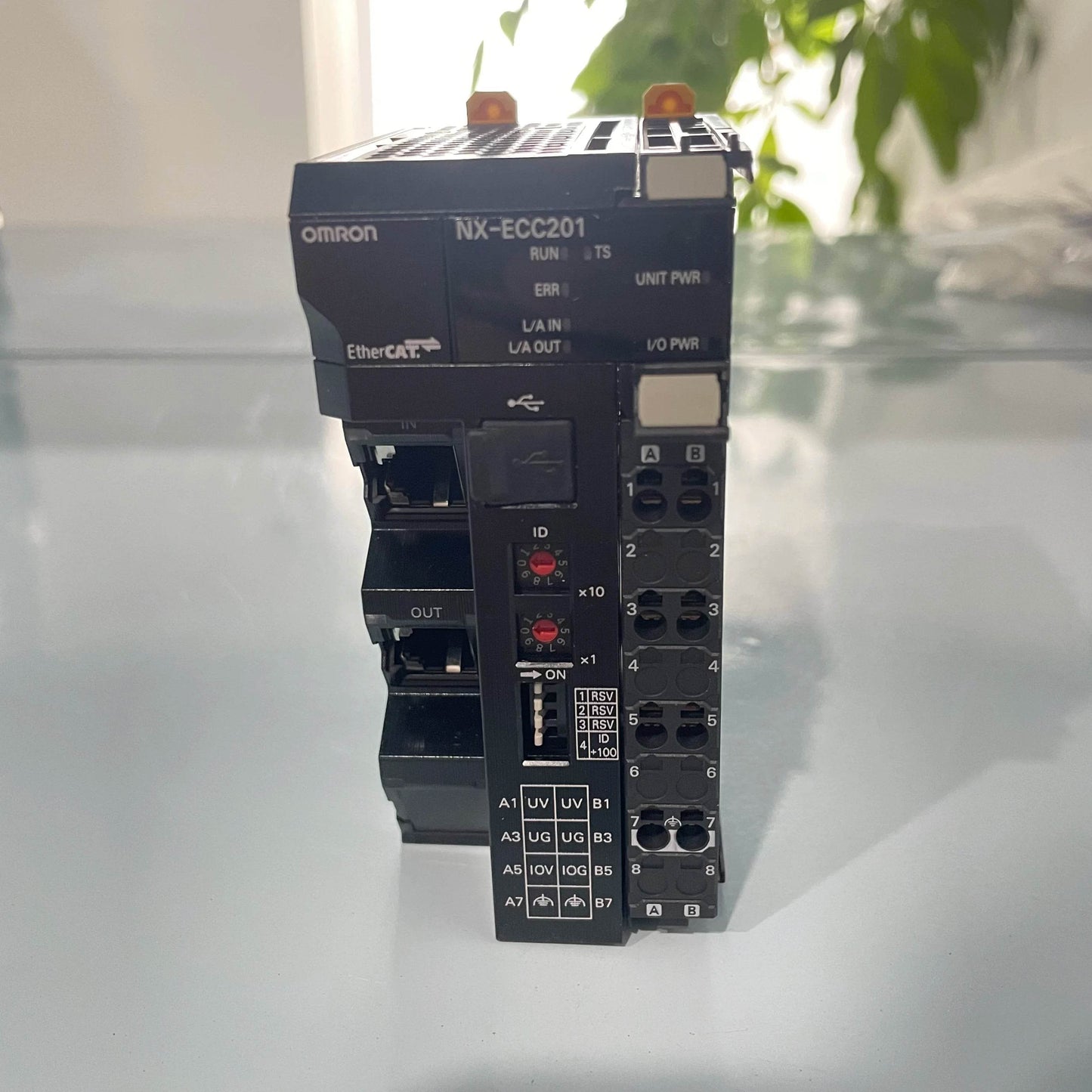 NX-ECC201 Ethernet/IP Coupler Unit for High-Speed Industrial Network Communication - chengruiyuan