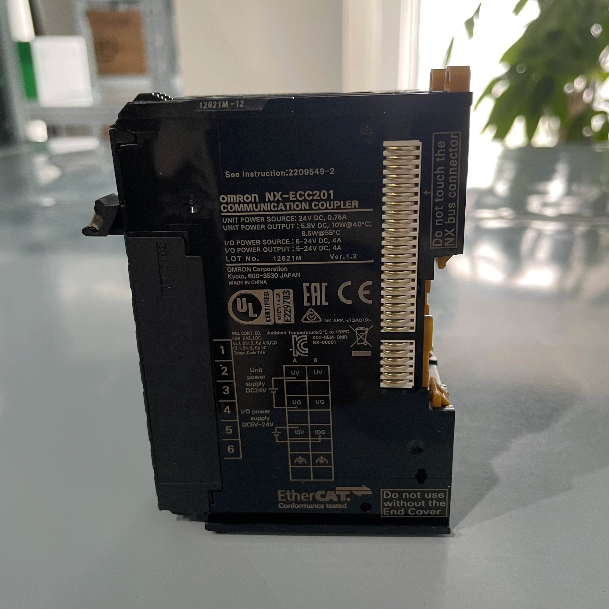 NX-ECC201 Ethernet/IP Coupler Unit for High-Speed Industrial Network Communication - chengruiyuan