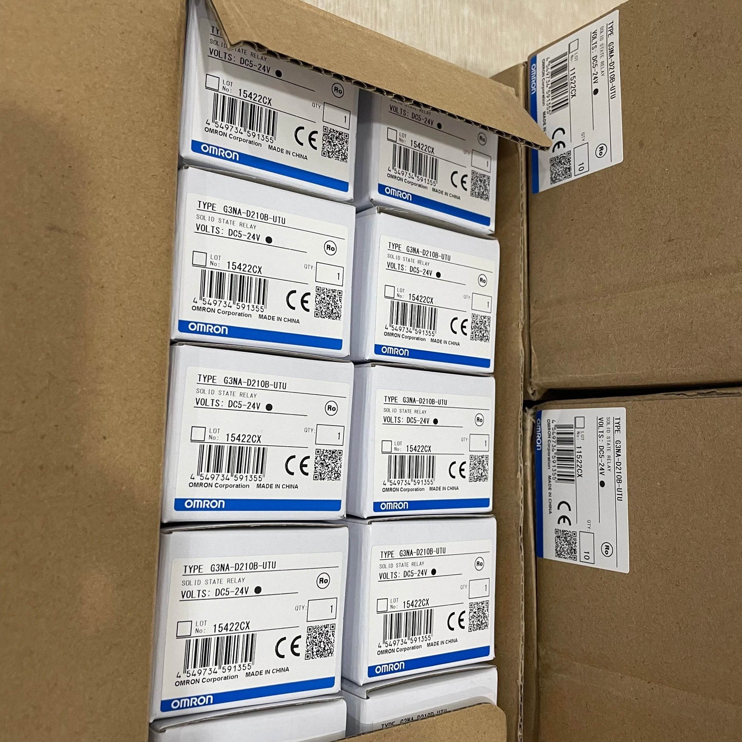 20A 240VAC Solid State Relay with Built-in Heatsink - G3NA-D210B-UTU - chengruiyuan