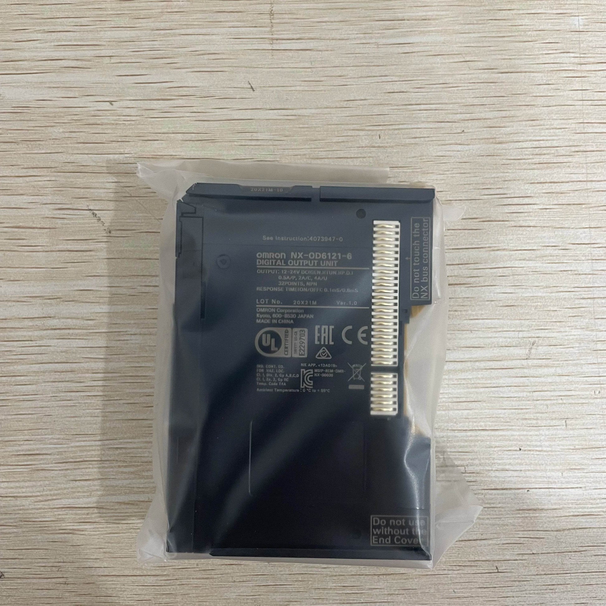 NX-OD6121-6 EtherCAT I/O Terminal with 16 Digital Outputs, 24V DC, 0.5A per Channel - chengruiyuan