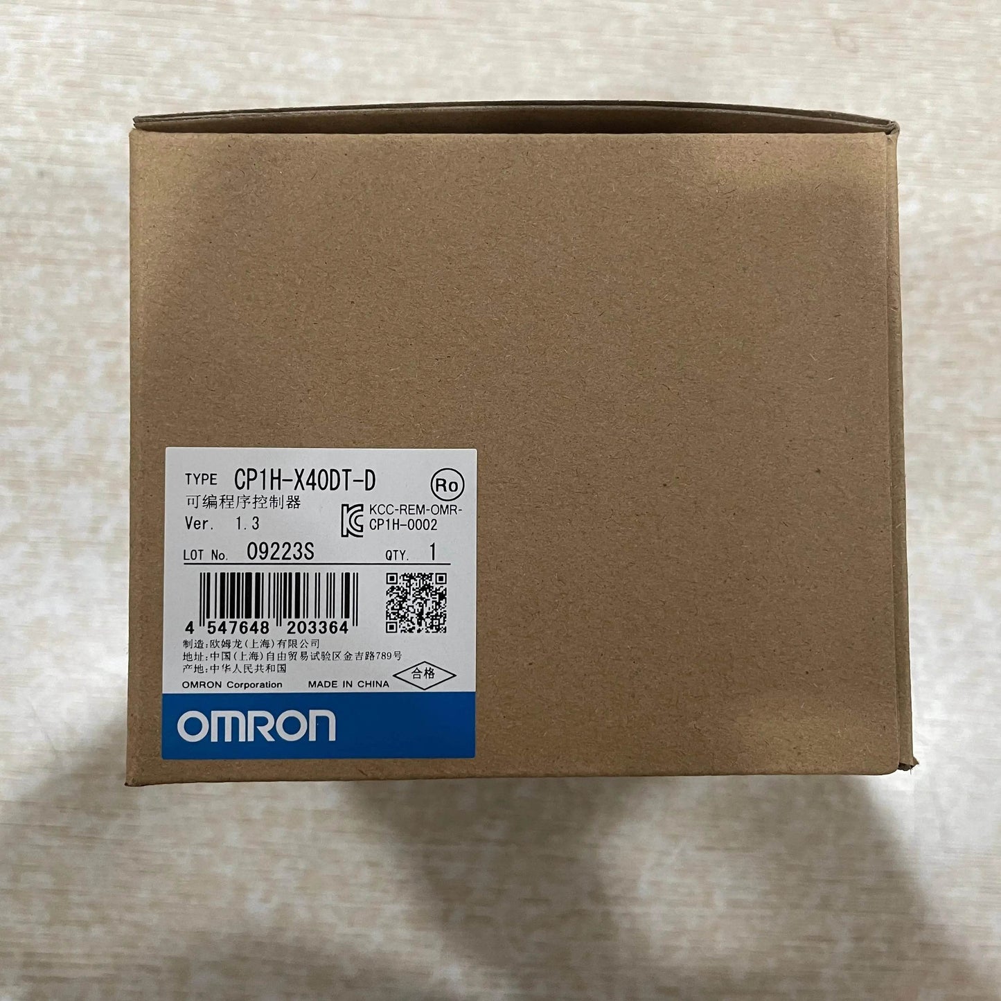CP1H-X40DT-D 40-Point Programmable Logic Controller with Digital I/O - chengruiyuan