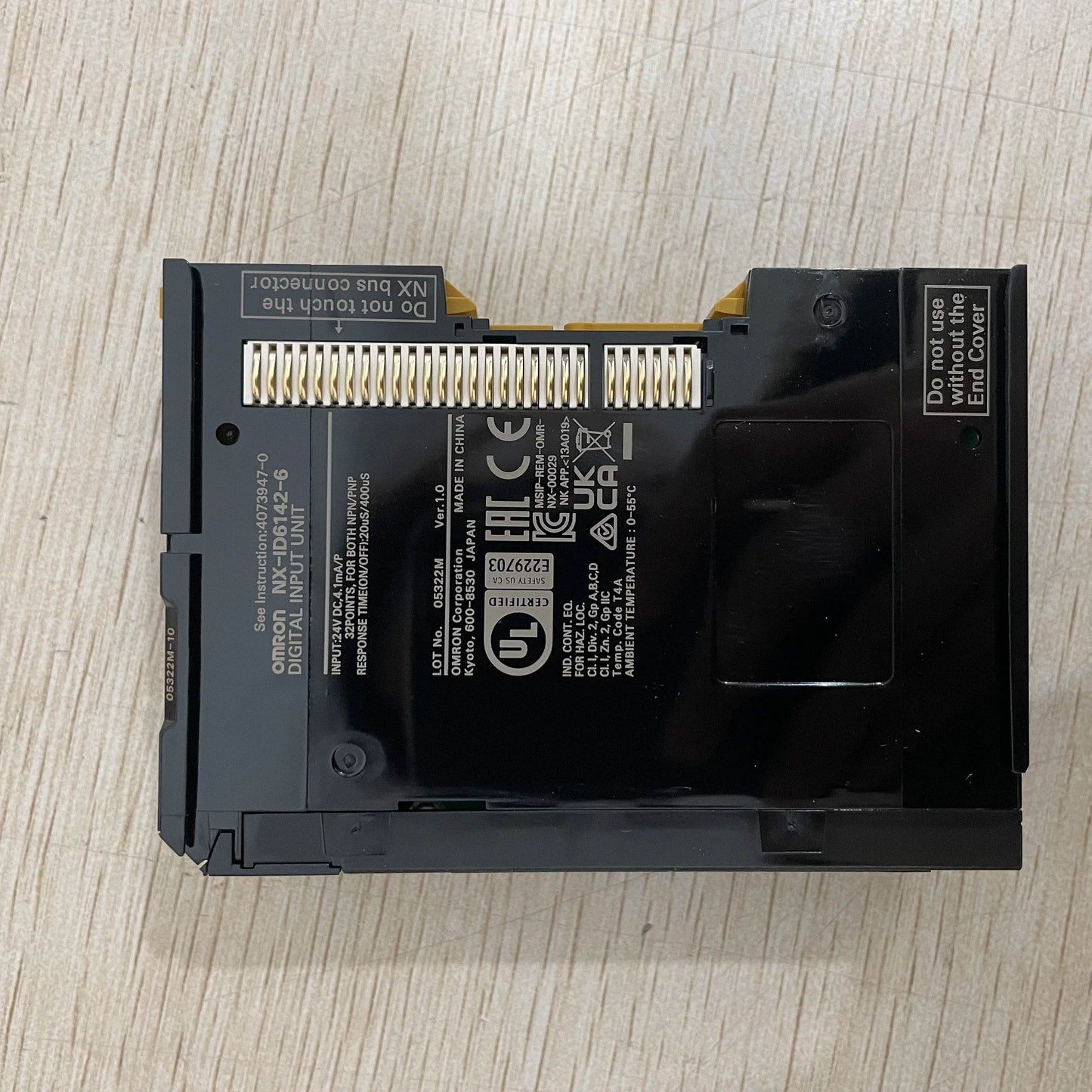 NX-ID6142-6 Digital I/O Module, 16 Points, 24V DC, Sinking Input, Relay Output - chengruiyuan