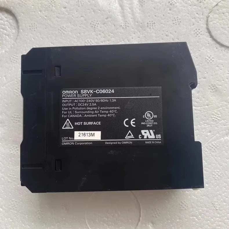 24V 60W DIN Rail Power Supply - Compact and Reliable S8VK-C06024