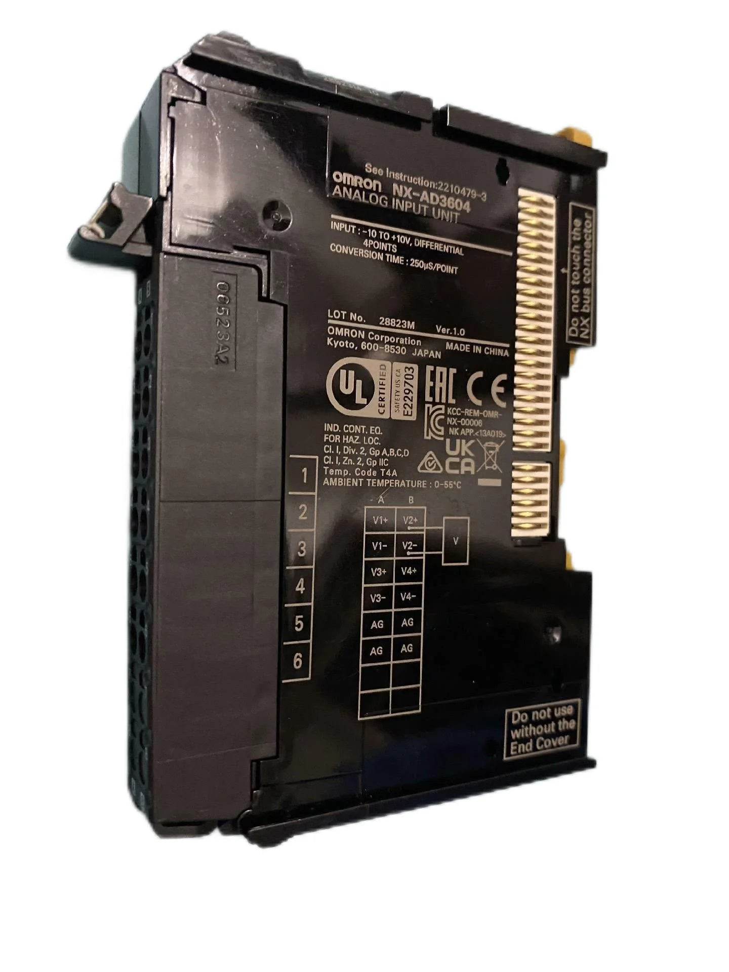 NX-AD3604 Analog Input Module, 4-Channel, 16-Bit Resolution, High-Speed Sampling - chengruiyuan