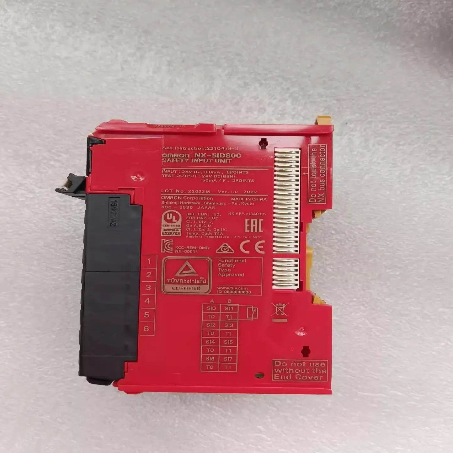 NX-SID800 High-Speed Safety Input Device with EtherCAT Support - chengruiyuan