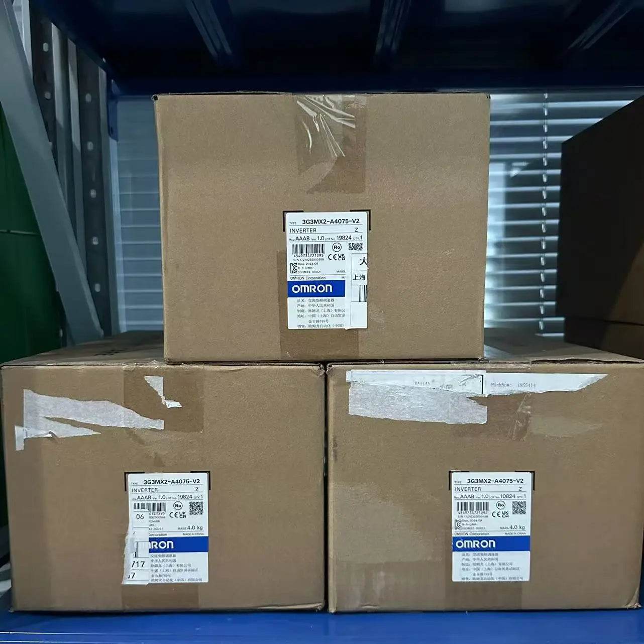 3G3MX2-A4075-V2 Variable Frequency Drive, 400V, 7.5kW, Compact Design - chengruiyuan