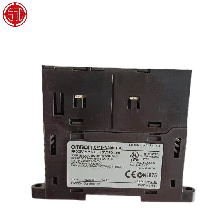 Compact PLC CP1E-N30DR-A with 18 Inputs, 12 Outputs, and Relay Output Type - chengruiyuan