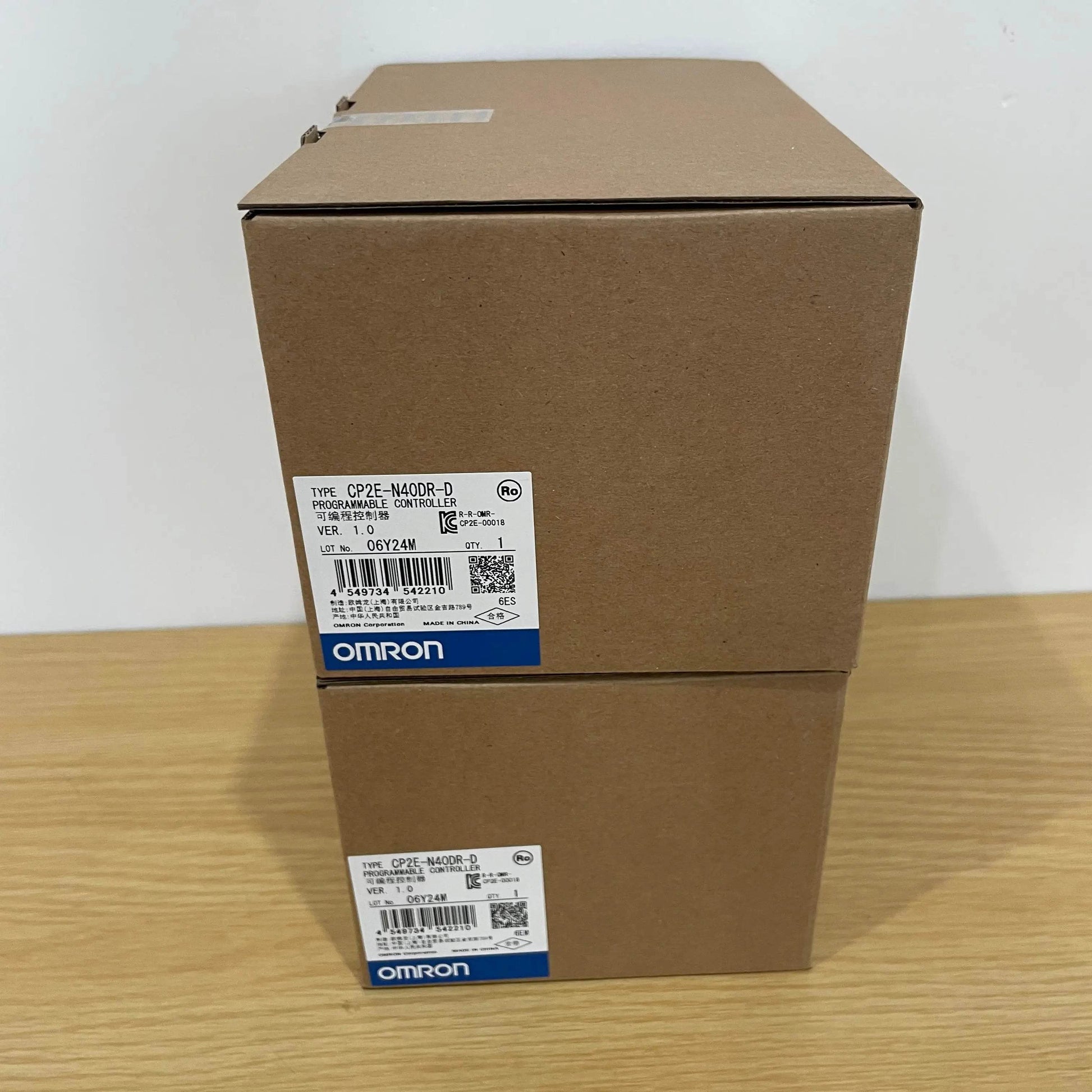Compact CP2E-N40DR-D PLC with 40 I/O, Built-in Ethernet, and Relay Outputs for Automation Control - chengruiyuan