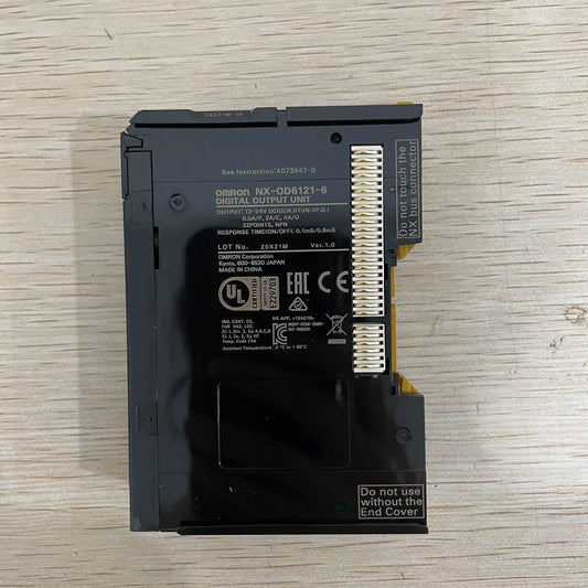 NX-OD6121-6 EtherCAT I/O Terminal with 16 Digital Outputs, 24V DC, 0.5A per Channel - chengruiyuan