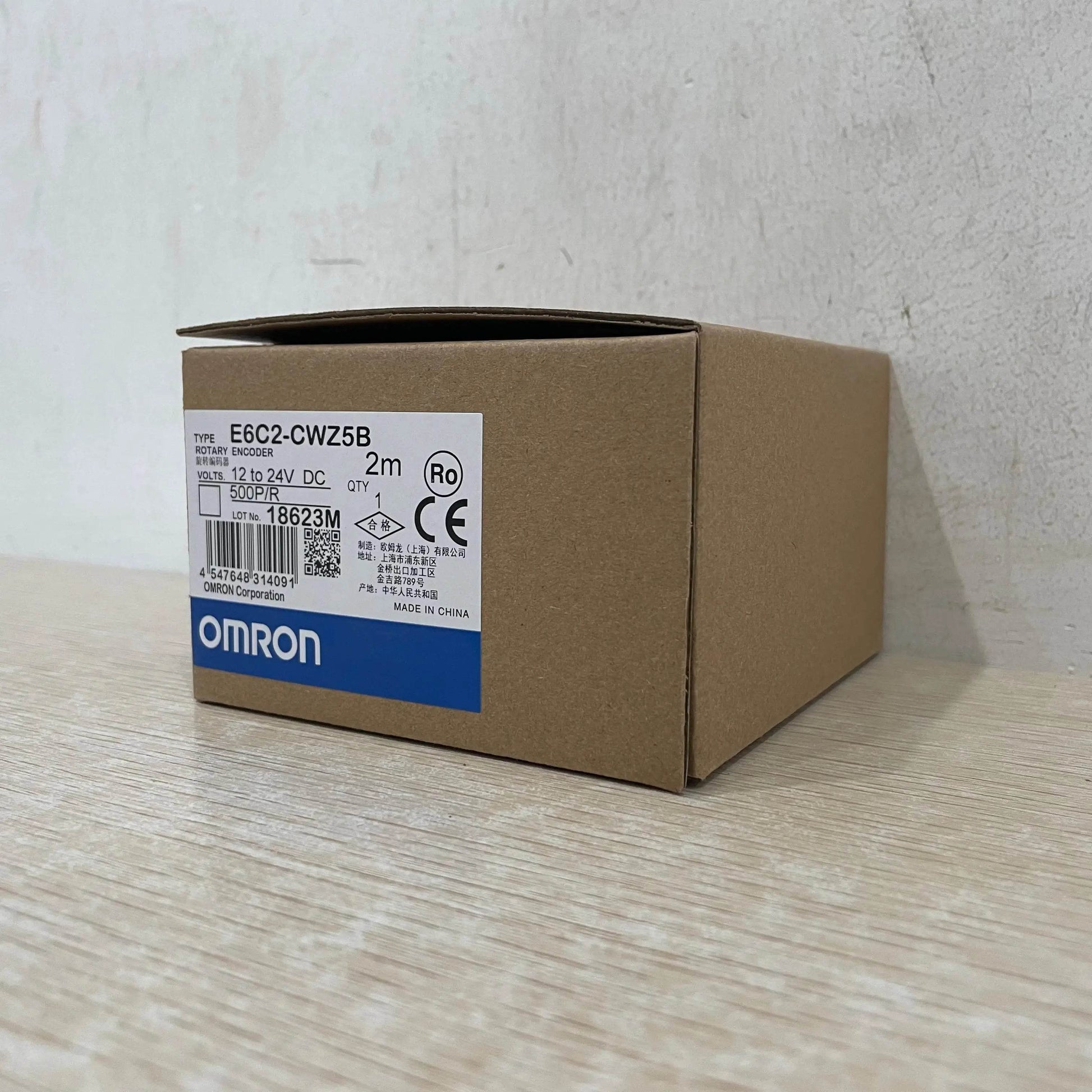 E6C2-CWZ5B 500P/R 2M Incremental Rotary Encoder, 500 PPR, 2M Cable - chengruiyuan