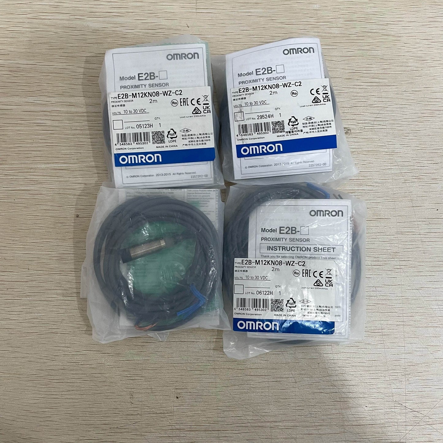 M12 Inductive Proximity Sensor, 8mm Detection, NPN Output, Shielded, DC 3-Wire - chengruiyuan