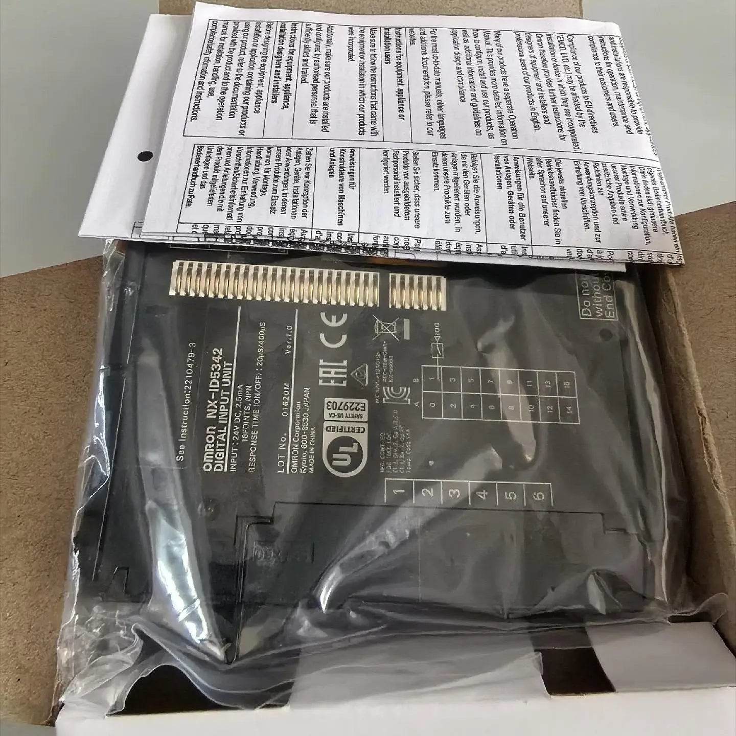 High-Density 32-Point Digital Input Module NX-ID5342 for Industrial Automation - chengruiyuan