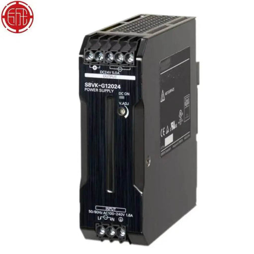 120W DIN Rail Power Supply with 24V DC Output - S8VK-G12024