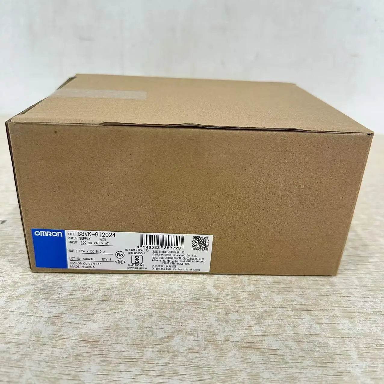 120W DIN Rail Power Supply with 24V DC Output - S8VK-G12024 - chengruiyuan